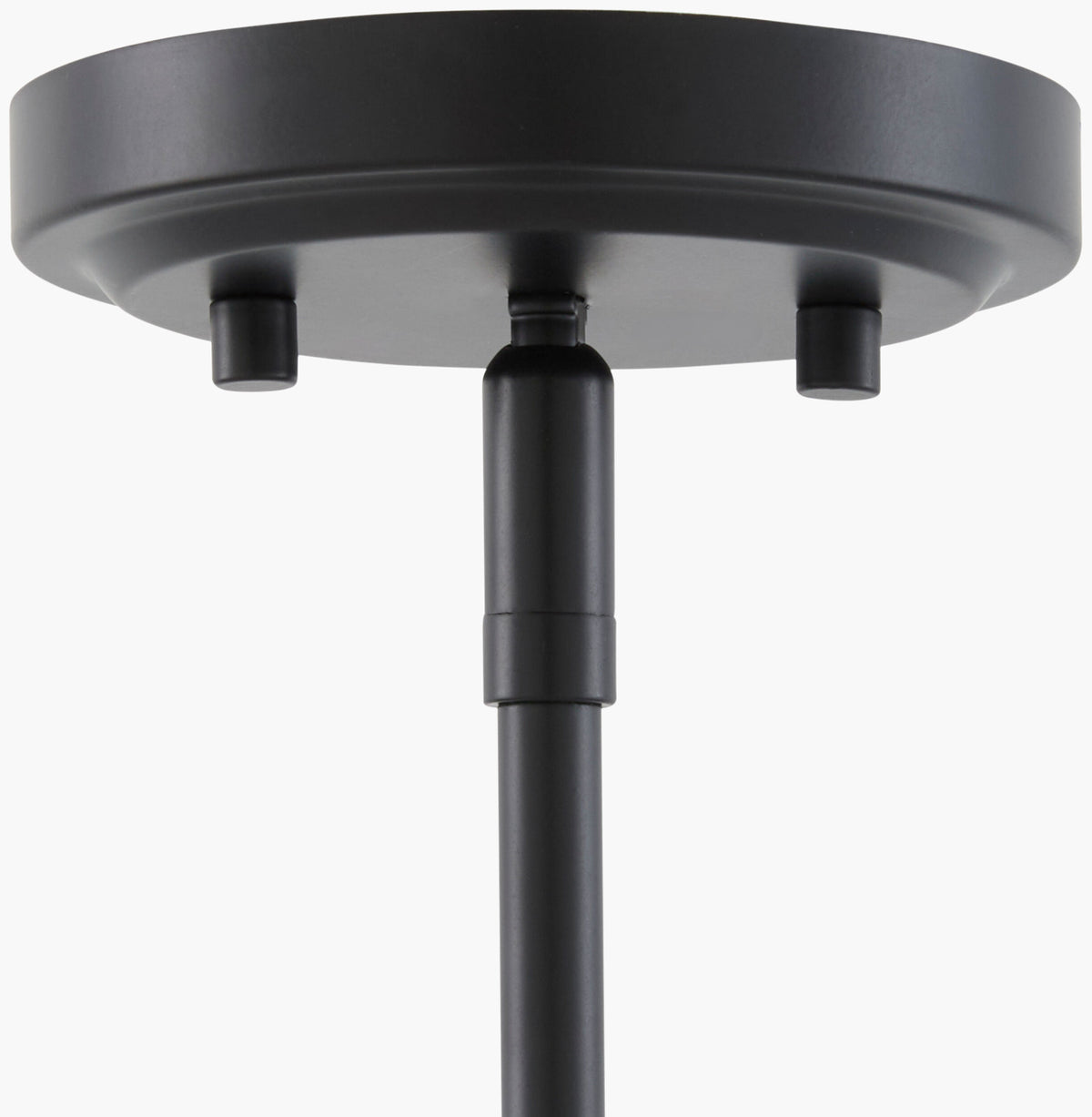 Yueva Iron Pendant Light, Powder Coated Black (YUEV-091)