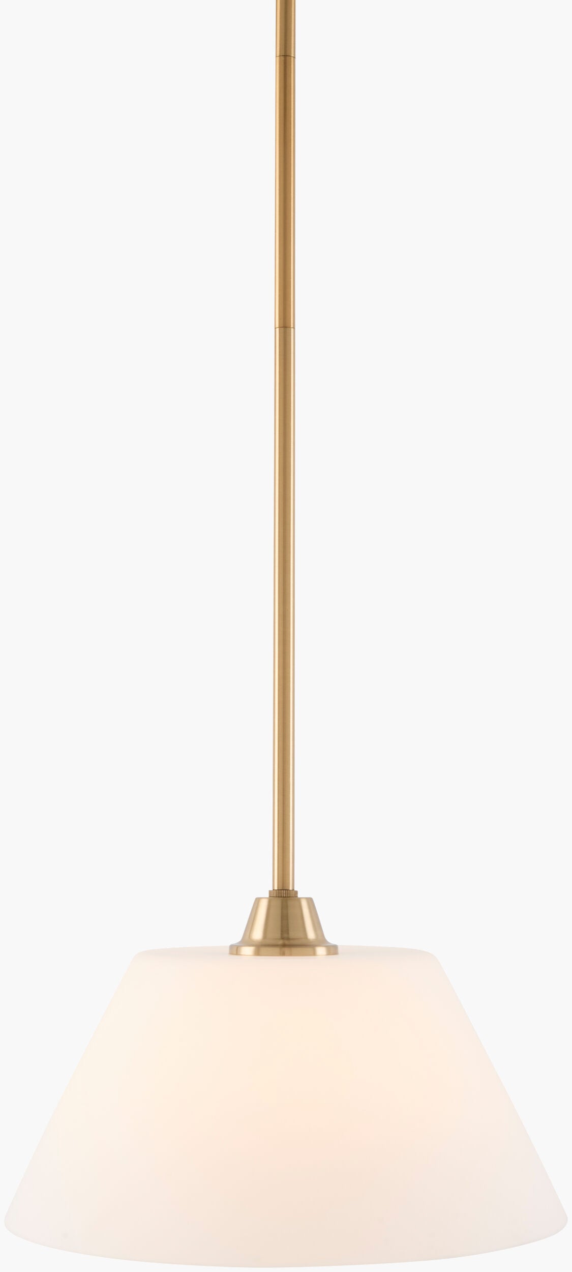 Yueva Iron Pendant Light, Electroplated Metallic Brass (YUEV-092)