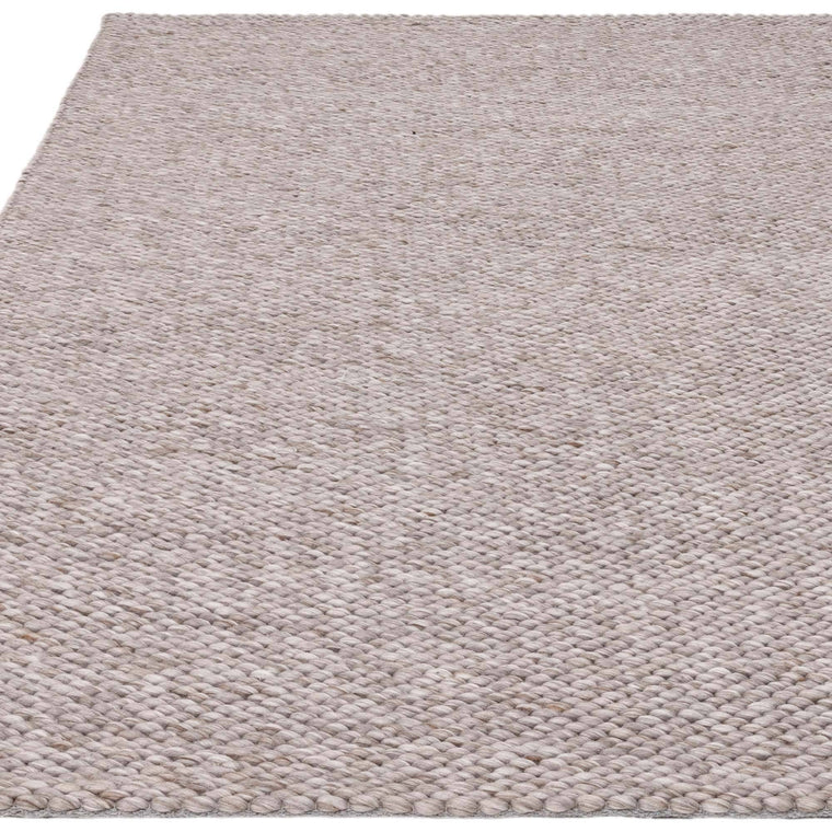 Hand woven in India — Polyester Living Room Rug — Flatweave, Hand Woven, Boho, Zander