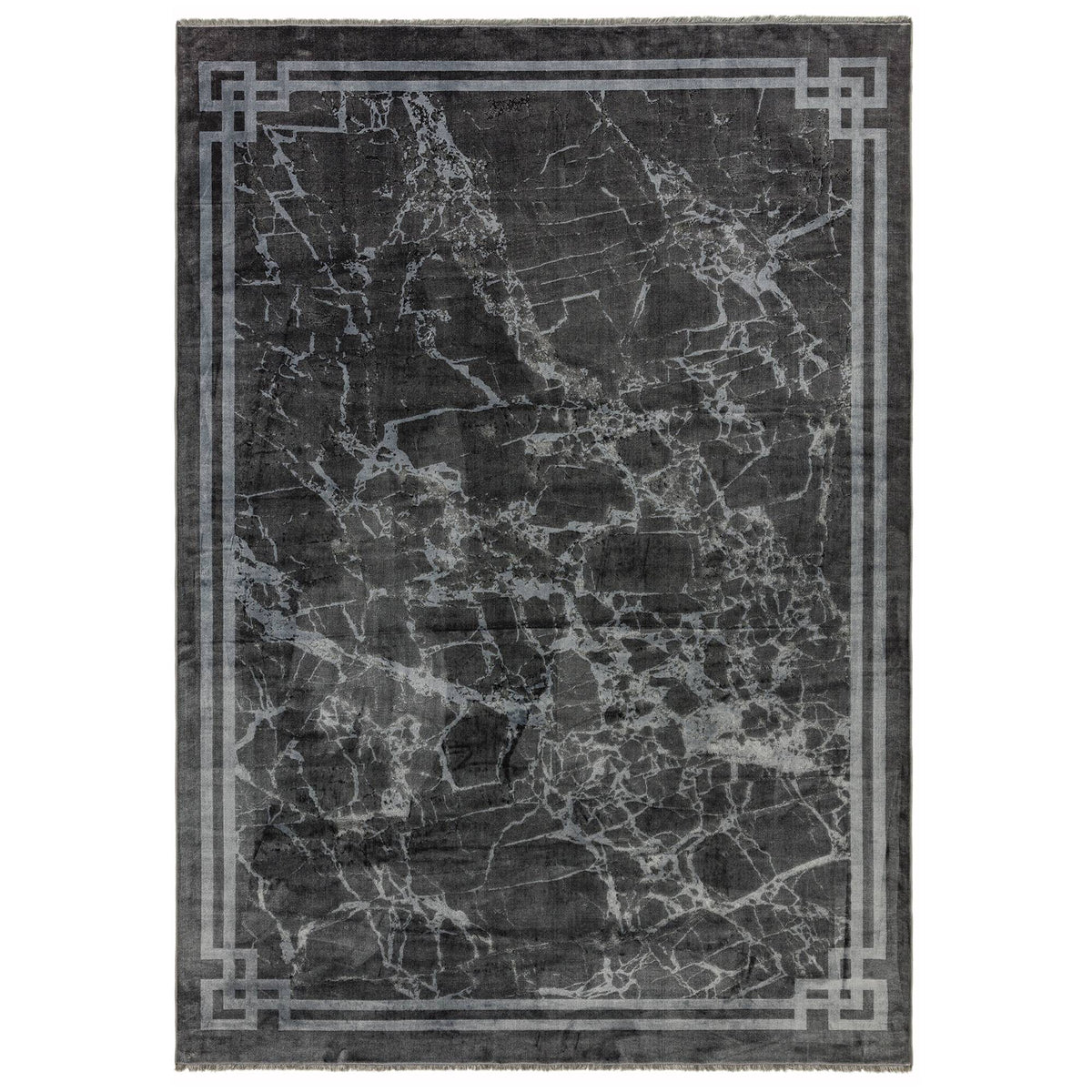 Zehraya Rug - ZE03 Grey Border