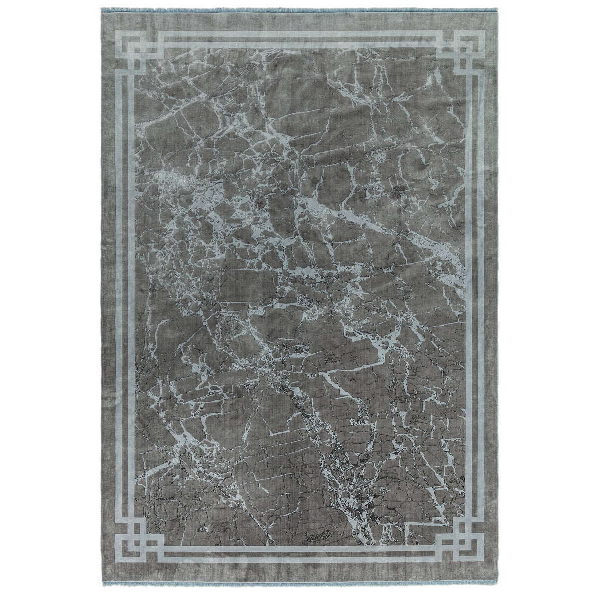 Zehraya Rug - ZE04 Silver Border