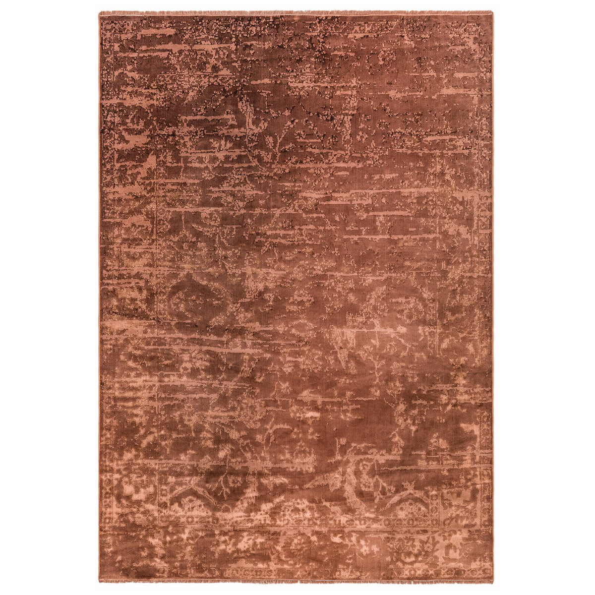 Zehraya Rug - ZE05 Rust Abstract