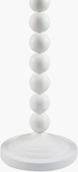 Zelda 68" Resin Floor Lamp, Painted White
