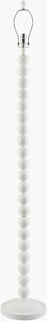 Zelda 68" Resin Floor Lamp, Painted White