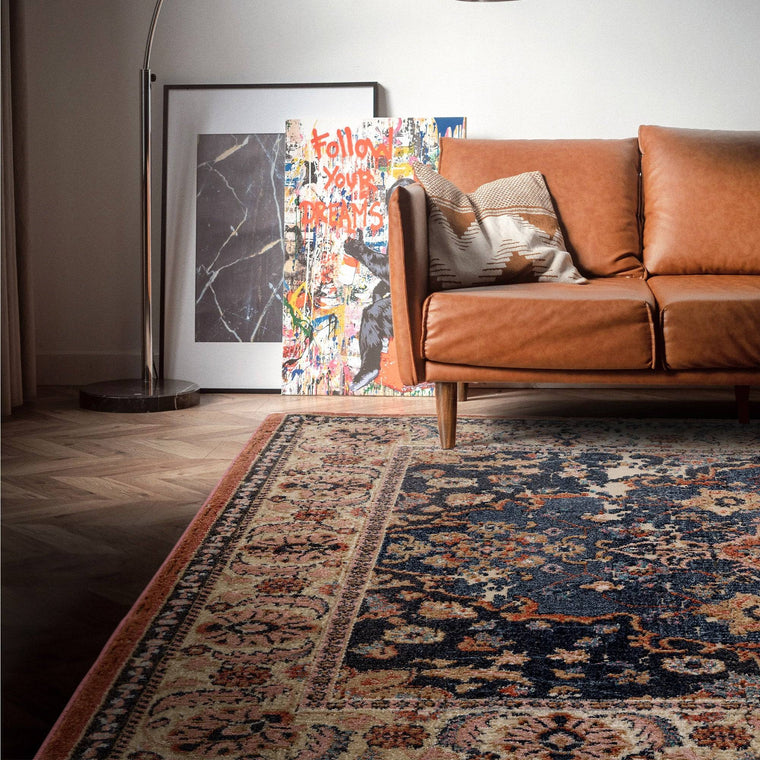 A soft cut pile — Persian Polypropylene Living Room Rug — Classic, Zola
